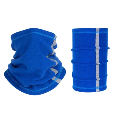 GTUBIKE Winter Warm Fleece Neck Scarves Reflective Skiing Neck Cover Mask Motorcycle Half Face Mask Scarf Riding Windproof