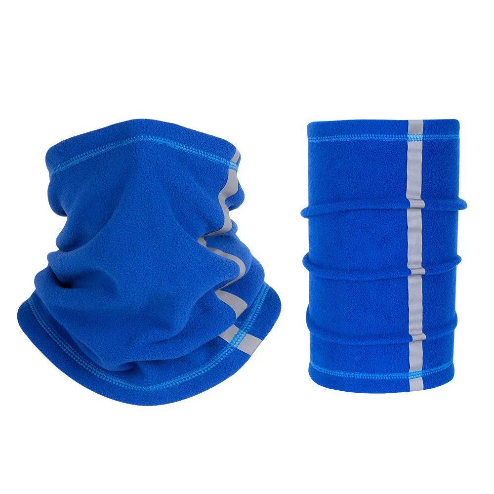 GTUBIKE Winter Warm Fleece Neck Scarves Reflective Skiing Neck Cover Mask Motorcycle Half Face Mask Scarf Riding Windproof