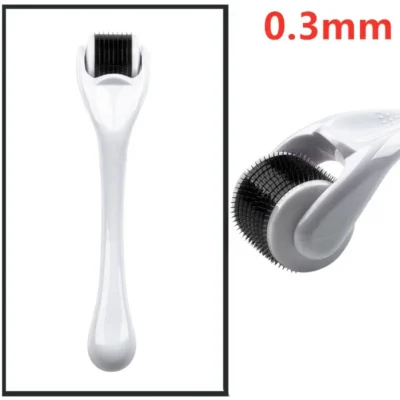 540 Micro Needles Derma Roller for Skin,Beard & Hair Growth,0.2mm.25mm.3mm,Face Roll Tool,Professional Facial Skincare Tools