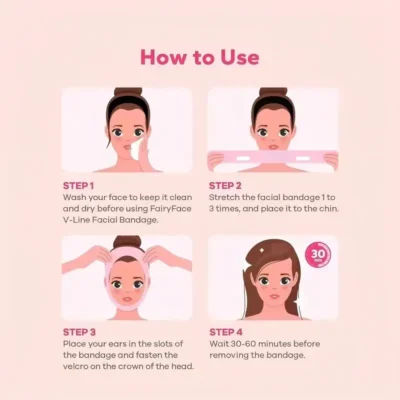 YANBIGUO Reusable V-Line Mask Facial Slimming Strap Double Chin Reducer Chin Up Mask Face Lifting Belt V Shaped Slimming Face