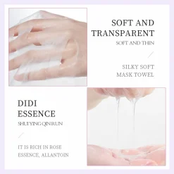 Alternative view of 8pcs Natural Plant Face Mask Beauty Skincare Facial Masks Moisturizing Firming Hydrating Facial Mask Face Care Korean Cosmetics