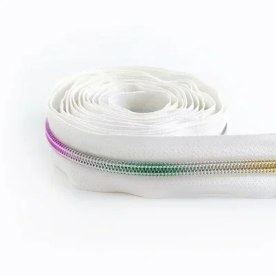 2/5/8/10M 5# Meetee Sewing Nylon Zipper Tape Clothes Zippers Puller Head Bag Jacket Zip Coil Closure Replace Repair Accessories