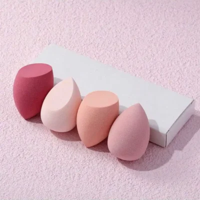 4 Pcs Beauty Egg Makeup Sponge Blenders Beauty Sponges Foundation Applicator Foundation Cosmetic Puffs Beauty tool