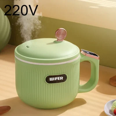 Mini Electric Hot Pot Multifunctional Integrated 2026 New Small Home Kitchen Appliance for Dormitory Instant Noodle Maker