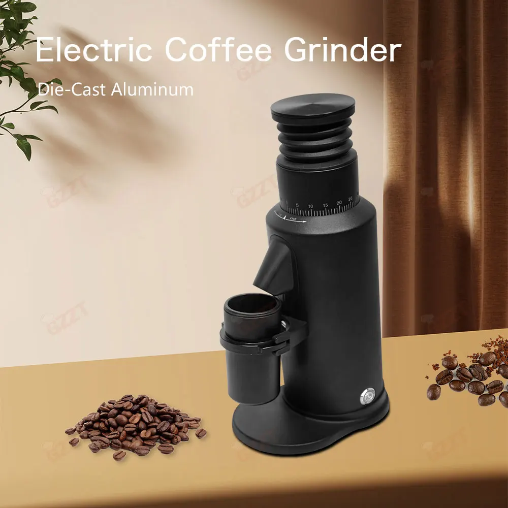 GZZT GF64 Espresso Coffee Bean Grinder 64mm Titanium Burr SOE/Single Origin Bean Grinder Premium Bean Professional Grinder