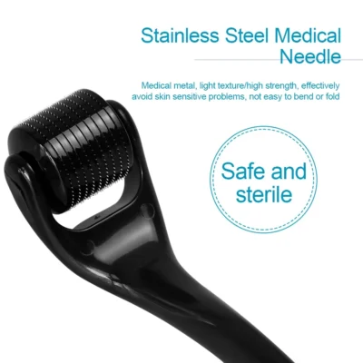 Titanium Derma Pen Roller Hair Growth Beard 540 Microneedle Roller for Facial Skin Care MTS Micro Needle Roller Mesotherapy Use
