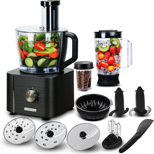 Top Strong 1100W 3.2L + 1.5L Three speeds kitchen machine meat grinder YYFP405