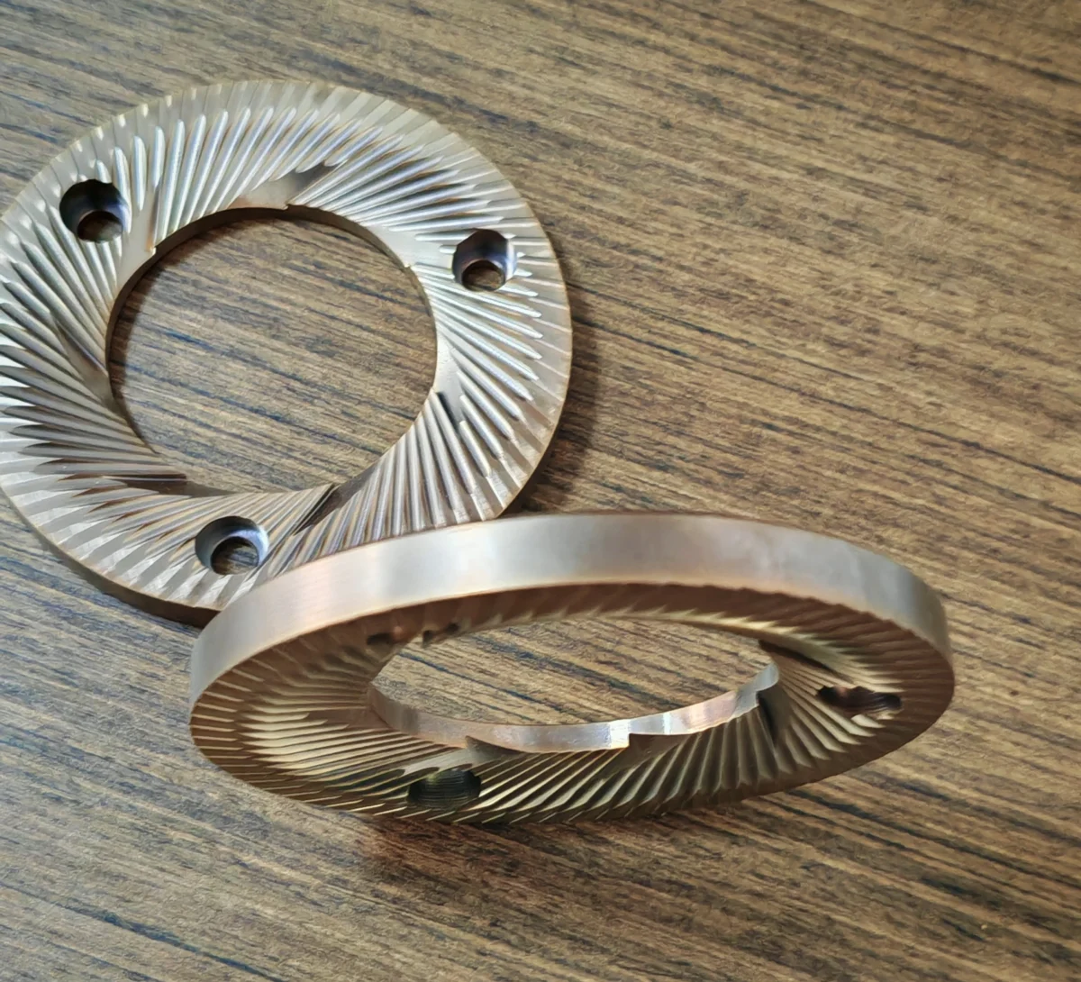 Big Size 98MM Titanium Alloy Cofffee Grinder Disc Burr Flat Burr For C98pro-DL And EK43 Coffee Grinder Mill Machine