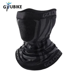 GTUBIKE Motorcycle Mask Winter Half Face Mask Windproof Cycling Snowboard Ski Hiking Masks Sport Scarf Neck Warm Bicycle Mask