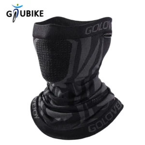 GTUBIKE Motorcycle Mask Winter Half Face Mask Windproof Cycling Snowboard Ski Hiking Masks Sport Scarf Neck Warm Bicycle Mask
