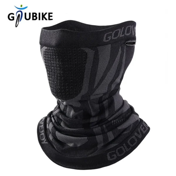 GTUBIKE Motorcycle Mask Winter Half Face Mask Windproof Cycling Snowboard Ski Hiking Masks Sport Scarf Neck Warm Bicycle Mask
