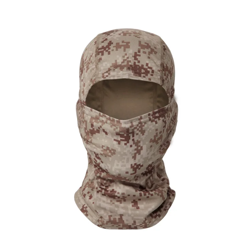 Camouflage Balaclava Cycling Full Face Mask Outdoor Fishing Hood Protection Quick Dry Summer Sun Ultra UV Protection
