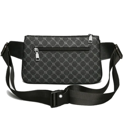 Fashion mini leather men's chest bag crossbody bags sacoches hommes bandolera hombre bolsos para hombre bag for men sling bag