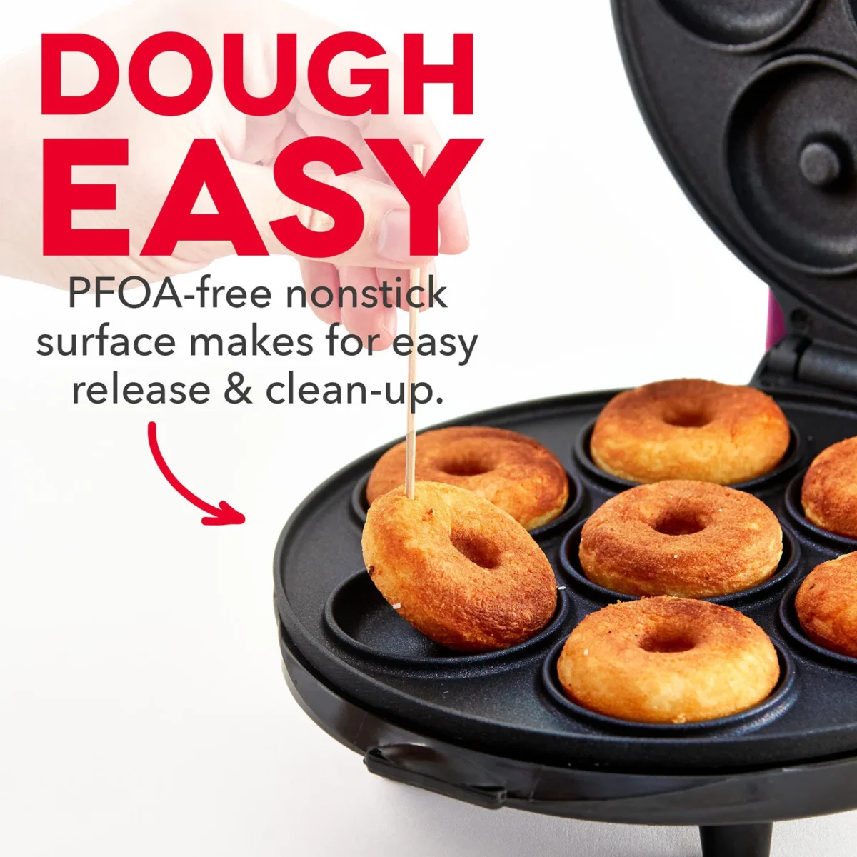 7-hole Donut Machine, Cake Breakfast Machine, European Standard 220V, American Standard 110V Mini Baking Machine
