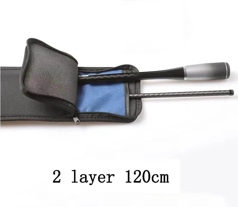 80/90/100/110/120/130/150/170cm 2 Layer Fishing Rod Case Carrier Soft Folding Storage Bag Spinning / Casting Rod Cover A625