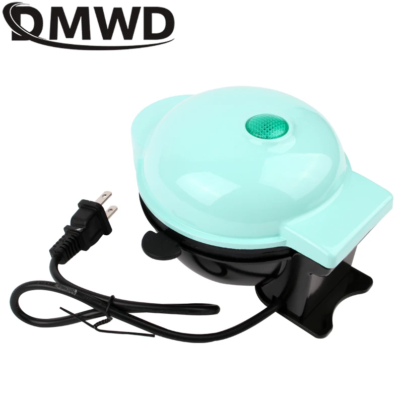 DMWD Electric Cake Maker Mini Waffles Bowl Breakfast Machine Non-Stick Cupcake Muffin Oven Pumpkin Pie Molds Egg Cake 110V/220V