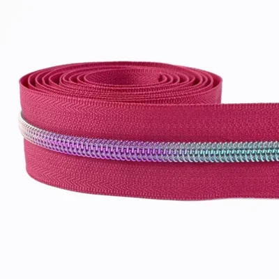 2/5/8/10M 5# Meetee Sewing Nylon Zipper Tape Clothes Zippers Puller Head Bag Jacket Zip Coil Closure Replace Repair Accessories