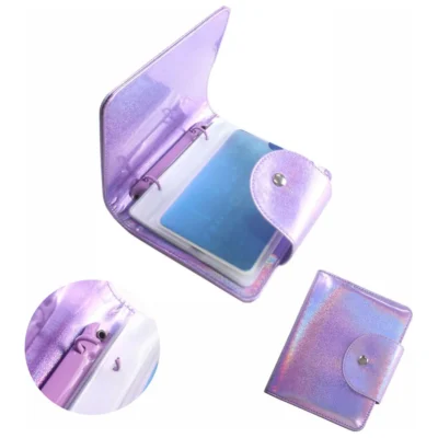 10Pcs Nail Stamping Plate Holder Case Inner Pages 6*12cm/9.5*14.5cm Nails Art Template Album Storage Bag Nail Art Sticker