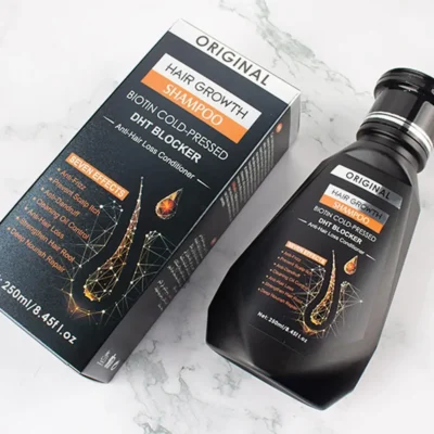 250ML Biotin Shampoo For Hair Growth And Thinning Hair – Ginger Shampoo Thickening Formula For Hair Loss Treatment For Women Men