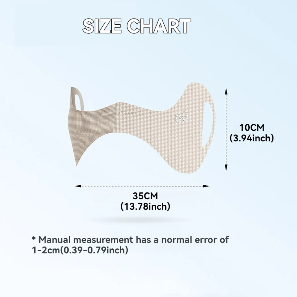 GTUBIKE Breathable Elastic Ice Silk Mask UV Protection Sunscreen Veil Golf Face Mask Solid Color Thin Sunscreen Eye Patches