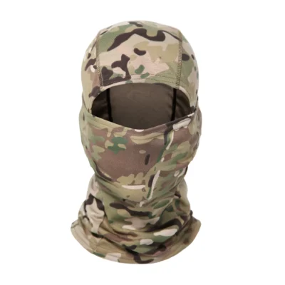 Camouflage Balaclava Hat Cycling Full Face Mask Outdoor Sports Hunting Hiking Ski Camo Mask Motorcycle Helmet Inner Cap