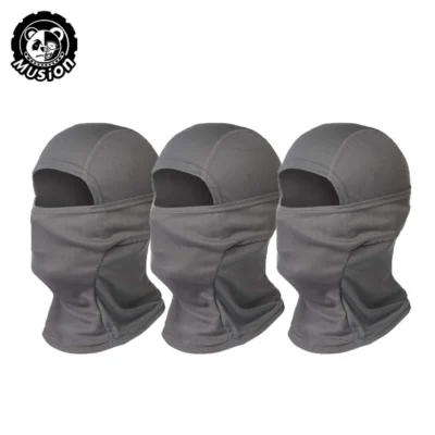 Musion Motorcycle Balaclava Sun Protection Full Face Mask Breathable Mesh Airsoft Mask Balaclava Bicycle Cycling Head Cover Unde