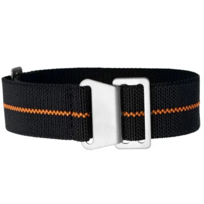 60s French Troops Parachute Bag Elastic Watch Strap 20mm 22mm Nylon Watchbands Man's Universal Smart Watch Fabric Wristband