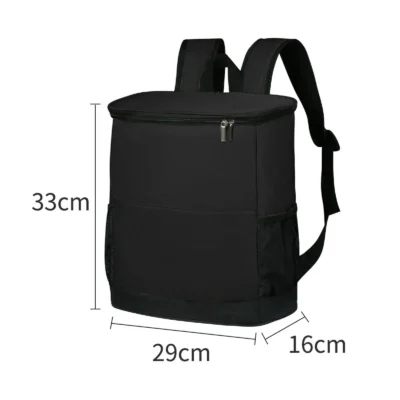 Insulated Cooler Backpack Lunch Cooler Fresh Keeping Waterproof Backpack Cooler Thermal Bag for Men Women to Work Travel Trips