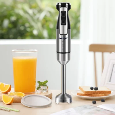 500W Hand Blender Immersion Electric Food Mixer Ice Crushing Kitchen Vegetable Meat Grinder Chopper Whisk Fruit Stirring Sonifer