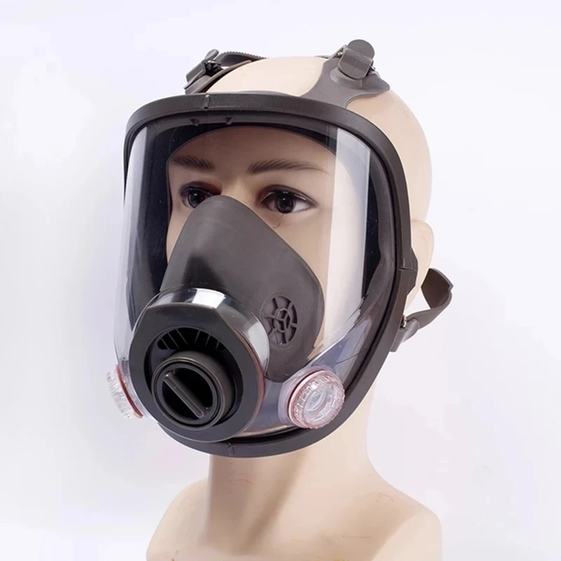 6800 Anti-gas full face mask spray paint chemical grinding activated carbon for gas mechanical polishing logging coating welding