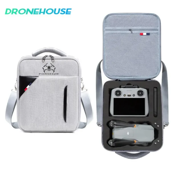 Portable Storage Bag for DJI Air 3 RC 2/RC N2 Carrying Case Travel Anti drop Shoulder Box for DJI Air 3/Air 3S Drone Accessoies