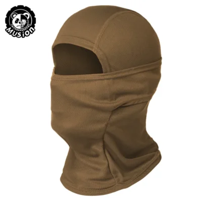 Musion Motorcycle Balaclava Sun Protection Full Face Mask Breathable Mesh Airsoft Mask Balaclava Bicycle Cycling Head Cover Unde