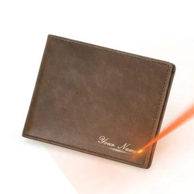 Genuine Leather Small Wallet for Men Casual Card Holder Slim Wallets Bifold Design Male Purse Luxury Money Bag Mini Wallet Thin