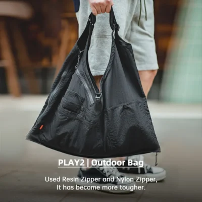 Maden Workwear Retro Multi Pocket Sleeveless Nylon Vest Outdoor Functional Dual Purpose Bag Coat For Men 2023 Fashion