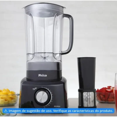 Philco PH900 Black Blender with Filter-110V