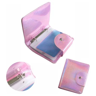 10Pcs Nail Stamping Plate Holder Case Inner Pages 6*12cm/9.5*14.5cm Nails Art Template Album Storage Bag Nail Art Sticker