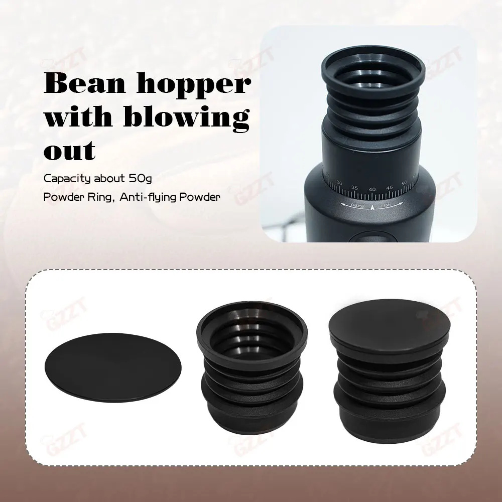 GZZT GF64 Espresso Coffee Bean Grinder 64mm Titanium Burr SOE/Single Origin Bean Grinder Premium Bean Professional Grinder