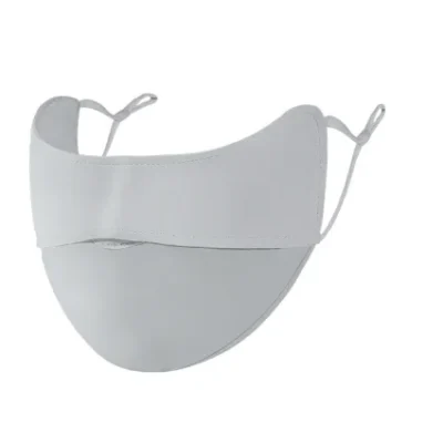 Anti-UV UPF50+ Ice Silk Sunscreen Mask Unisex Face Veil Summer Outdoor Riding Hiking Face Mask Breathable Face Cover Scarf