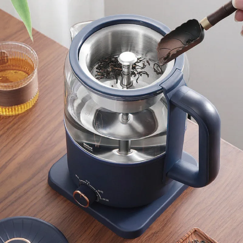 1.2L Pu'er Black Tea Glass Teapot Automatic Insulation Steam Teapot Household Electric Kettle Multifunctional Health Pot 220V