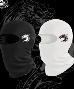 Musion Motorcycle Balaclava Fashion Print Sun Protection Full Face Mask Breathable Mask Balaclava Bicycle Cycling Head Cover Und