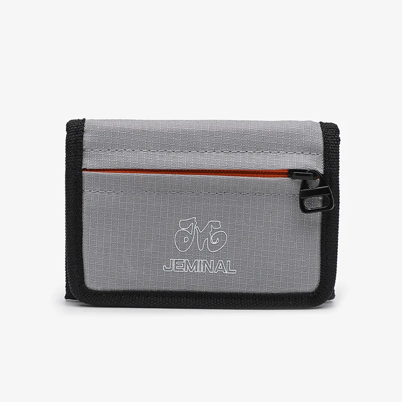Japanese Style Nylon Trifold Casual Wallet for Male Men Women Young Novelty Money Bag Purse Zipper Coin ID Card Holder Purse