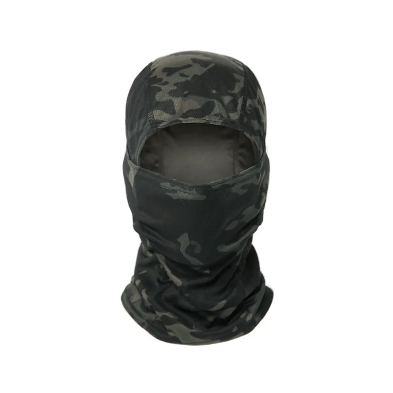 Camouflage Balaclava Hat Cycling Full Face Mask Outdoor Sports Hunting Hiking Ski Camo Mask Motorcycle Helmet Inner Cap