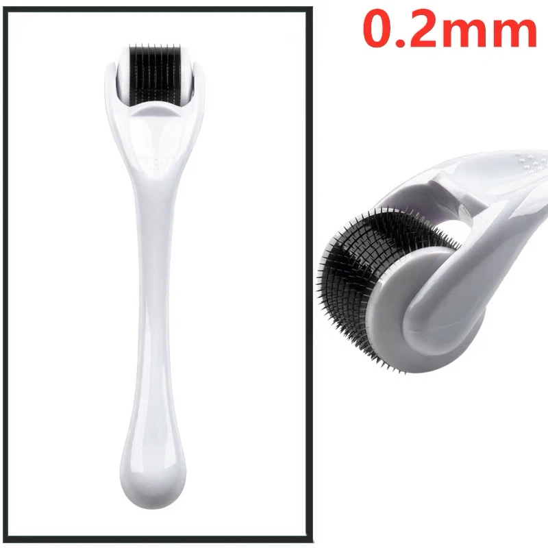 540 Micro Needles Derma Roller for Skin,Beard & Hair Growth,0.2mm.25mm.3mm,Face Roll Tool,Professional Facial Skincare Tools
