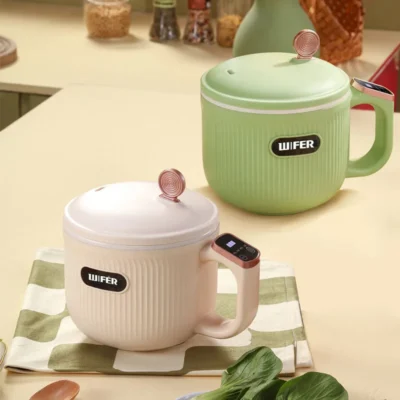 Mini Electric Hot Pot Multifunctional Integrated 2026 New Small Home Kitchen Appliance for Dormitory Instant Noodle Maker