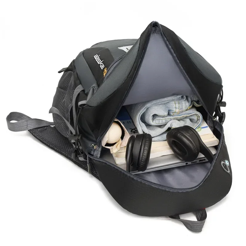 Travel Backpack Men's and Women's Outdoor Mountaineering Bag Large Capacity Waterproof Sports Camping Hiking Luggage Storage Bag