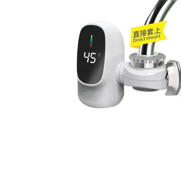 3000W Kitchen Electric Water Heater Tap Instant Hot Water Faucet Heater Cold Heating Faucet Tankless Instantaneous Water Heater
