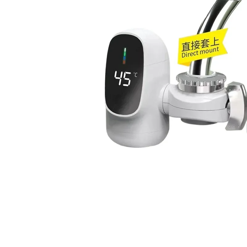 3000W Kitchen Electric Water Heater Tap Instant Hot Water Faucet Heater Cold Heating Faucet Tankless Instantaneous Water Heater