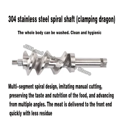 Stainless steel manual meat grinder manual beef sausage machine minced meat tool multifunctional food processor