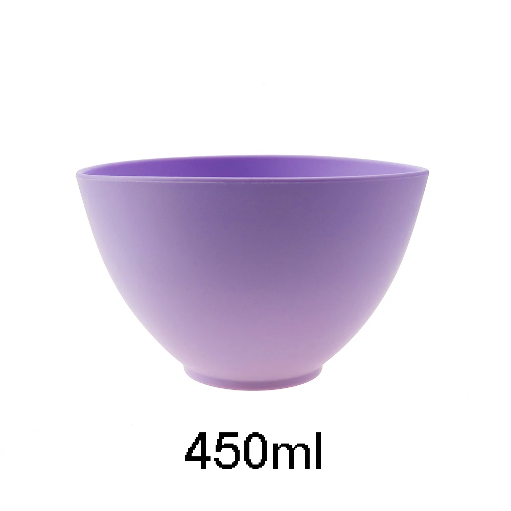 1Pc 2Size 6Colour Soft Silicone Facial Mask Bowl DIY Essential Oil Skincare Tools Easy To Clean And Durable Self-Made Beauty