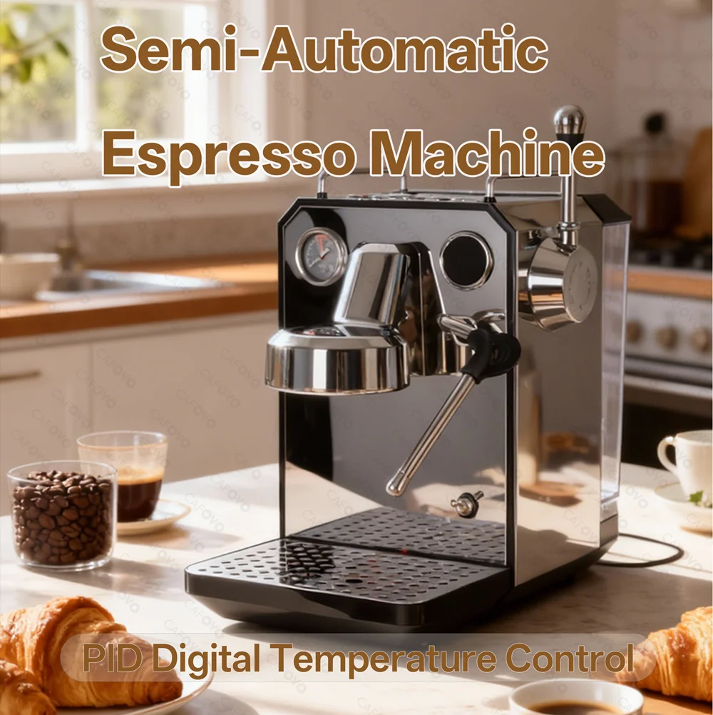 CAFOVO G3006 Coffee Machine Espresso 15bar Pressure Home Use Espresso Coffee Machine Home Use Coffee Maker 220V
